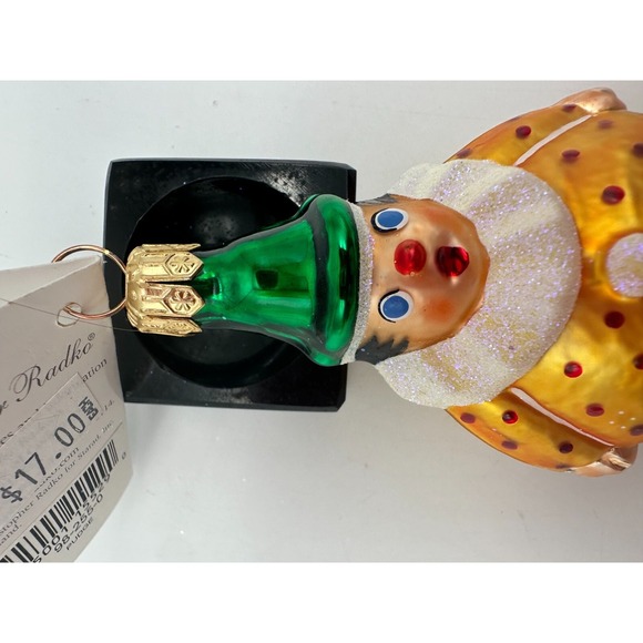 Set of 2- 1998 Christopher Radko Pudge 3.5" ornament 98-255-0 - Picture 6 of 16